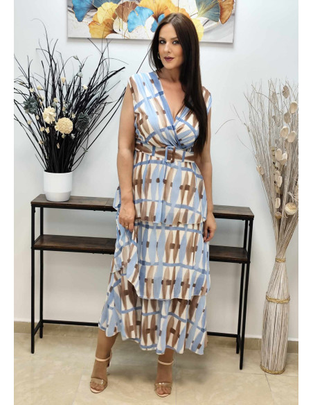 VESTIDO VOLANTES (TALLAS DE 36 A 42)