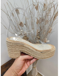 SANDALIAS VINILO (DEL 36 AL 41)