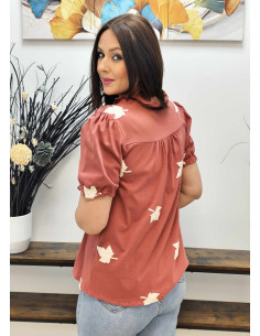 CAMISA HOJAS (TALLAS DE 36 A 44) 2
