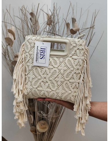 BOLSO FLOR FLECOS