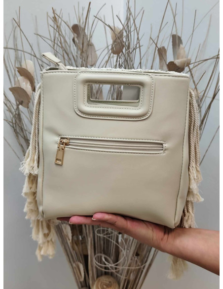 BOLSO FLOR FLECOS