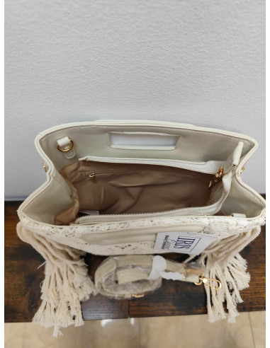 BOLSO FLOR FLECOS