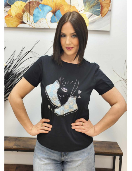 CAMISETA ZAPAS (TALLAS DE 38 A 44)