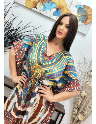 VESTIDO MAR (TALLAS DE 38 A 50)