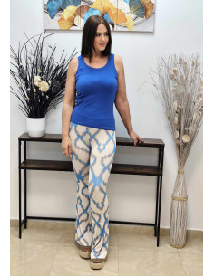 PANTALÓN CAMPANA PRINT (TALLAS 34 A 38)