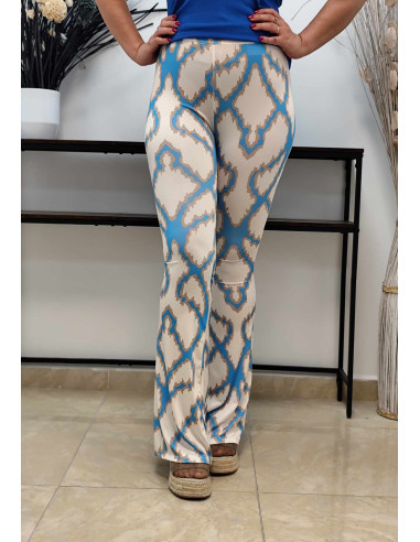 PANTALÓN CAMPANA PRINT (TALLAS 34 A 38)