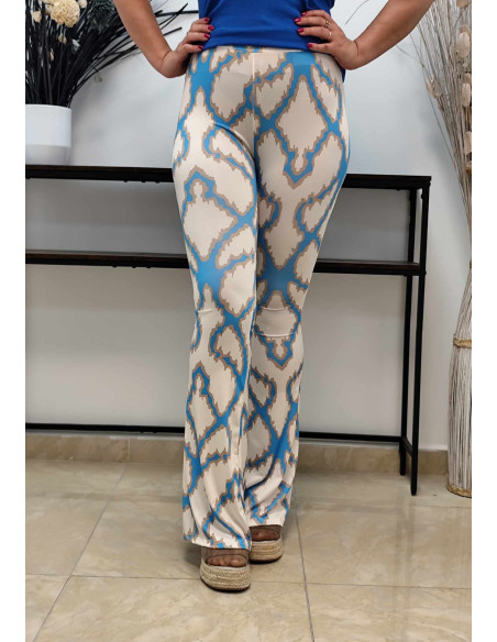 PANTALÓN CAMPANA PRINT (TALLAS 34 A 38)