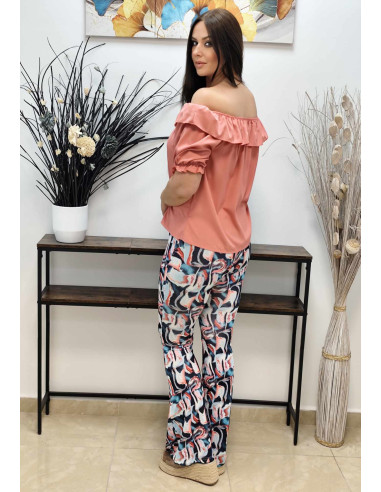 PANTALÓN CAMPANA PRINT (TALLAS 34 A 38)
