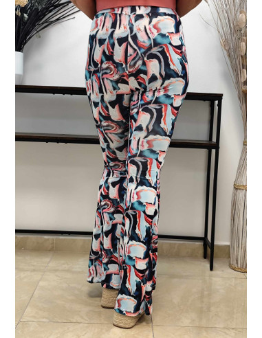 PANTALÓN CAMPANA PRINT (TALLAS 34 A 38)