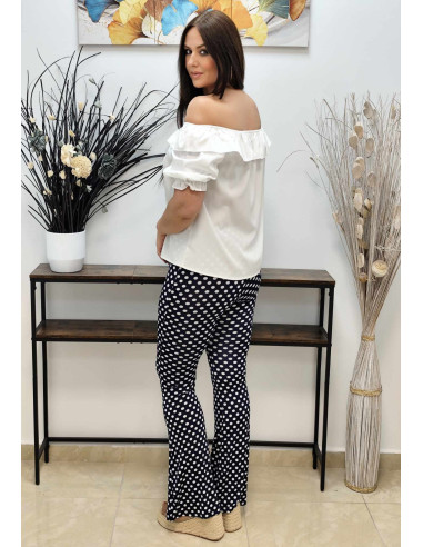 PANTALÓN CAMPANA PRINT (TALLAS 34 A 38)