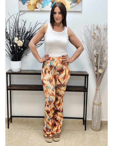 PANTALÓN CAMPANA PRINT (TALLAS 34 A 38)