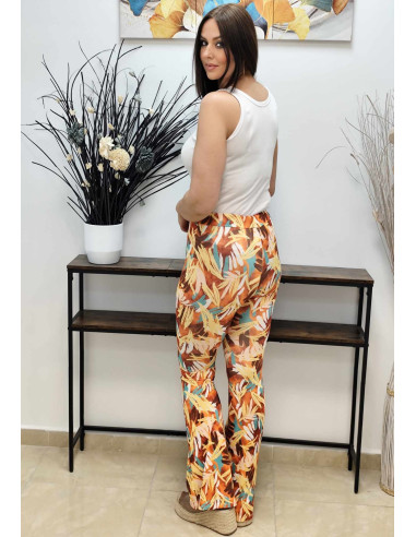 PANTALÓN CAMPANA PRINT (TALLAS 34 A 38)