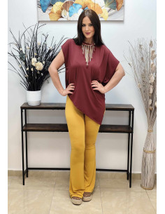 PANTALÓN CAMPANA LISO (TALLAS DE 36 A 40)