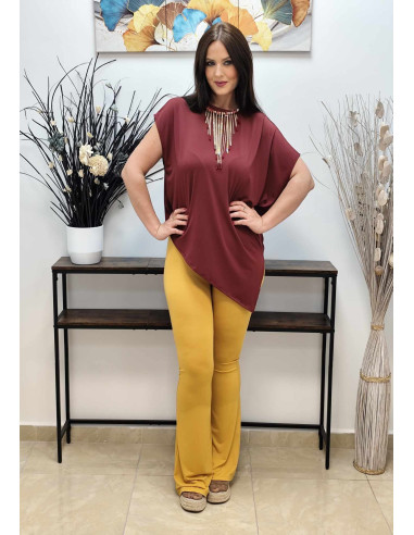 PANTALÓN CAMPANA LISO (TALLAS DE 36 A 40)