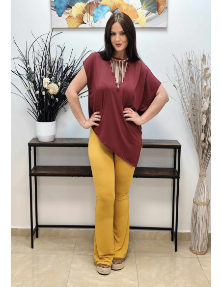 PANTALÓN CAMPANA LISO (TALLAS DE 36 A 40)
