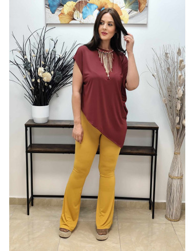 PANTALÓN CAMPANA LISO (TALLAS DE 36 A 40)