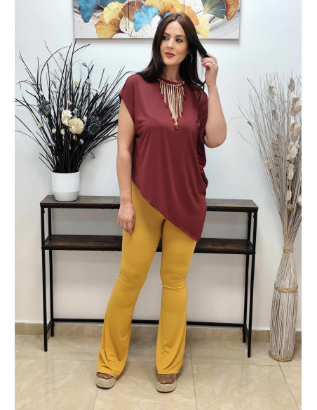 PANTALÓN CAMPANA LISO (TALLAS DE 36 A 40)