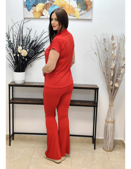 PANTALÓN CAMPANA LISO (TALLAS DE 36 A 40)
