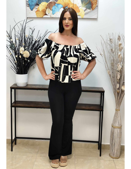 PANTALÓN CAMPANA LISO (TALLAS DE 36 A 40)