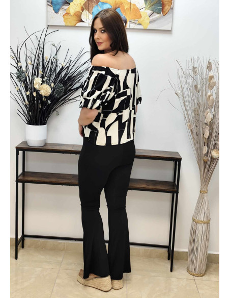 PANTALÓN CAMPANA LISO (TALLAS DE 36 A 40)