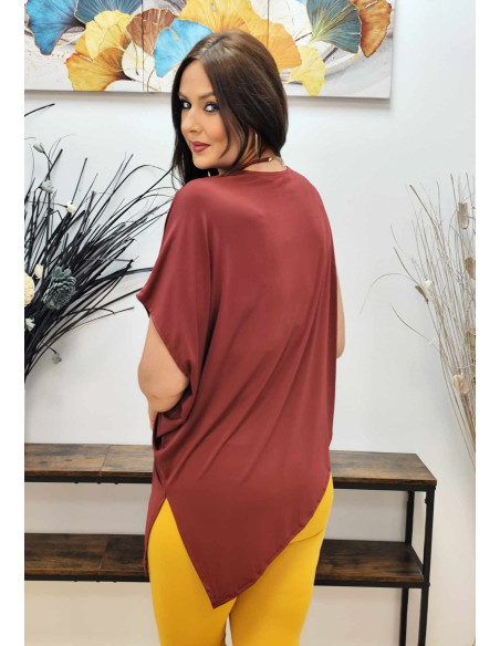 CAMISETA ASIMÉTRICA (TALLAS DE 36 A 46)