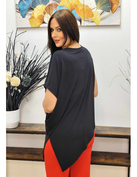 CAMISETA ASIMÉTRICA (TALLAS DE 36 A 46)