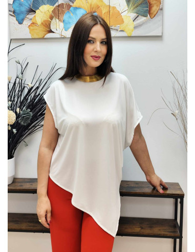 CAMISETA ASIMÉTRICA (TALLAS DE 36 A 46)