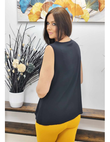 BLUSA BOTÓN (TALLAS DE 38 A 48)