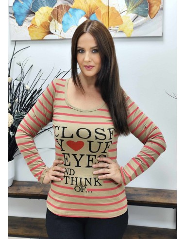 CAMISETA RAYAS (TALLAS DE 36 A 42)
