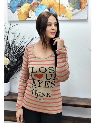 CAMISETA RAYAS (TALLAS DE 36 A 42)