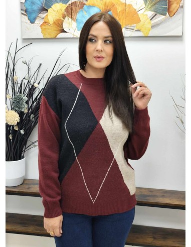 JERSEY ROMBOS (TALLAS DE 36 A 42)