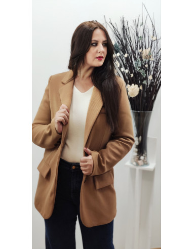 CHAQUETA BRENDA CAMEL