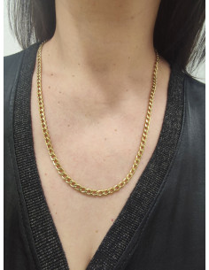 CADENA ACERO DORADA 2